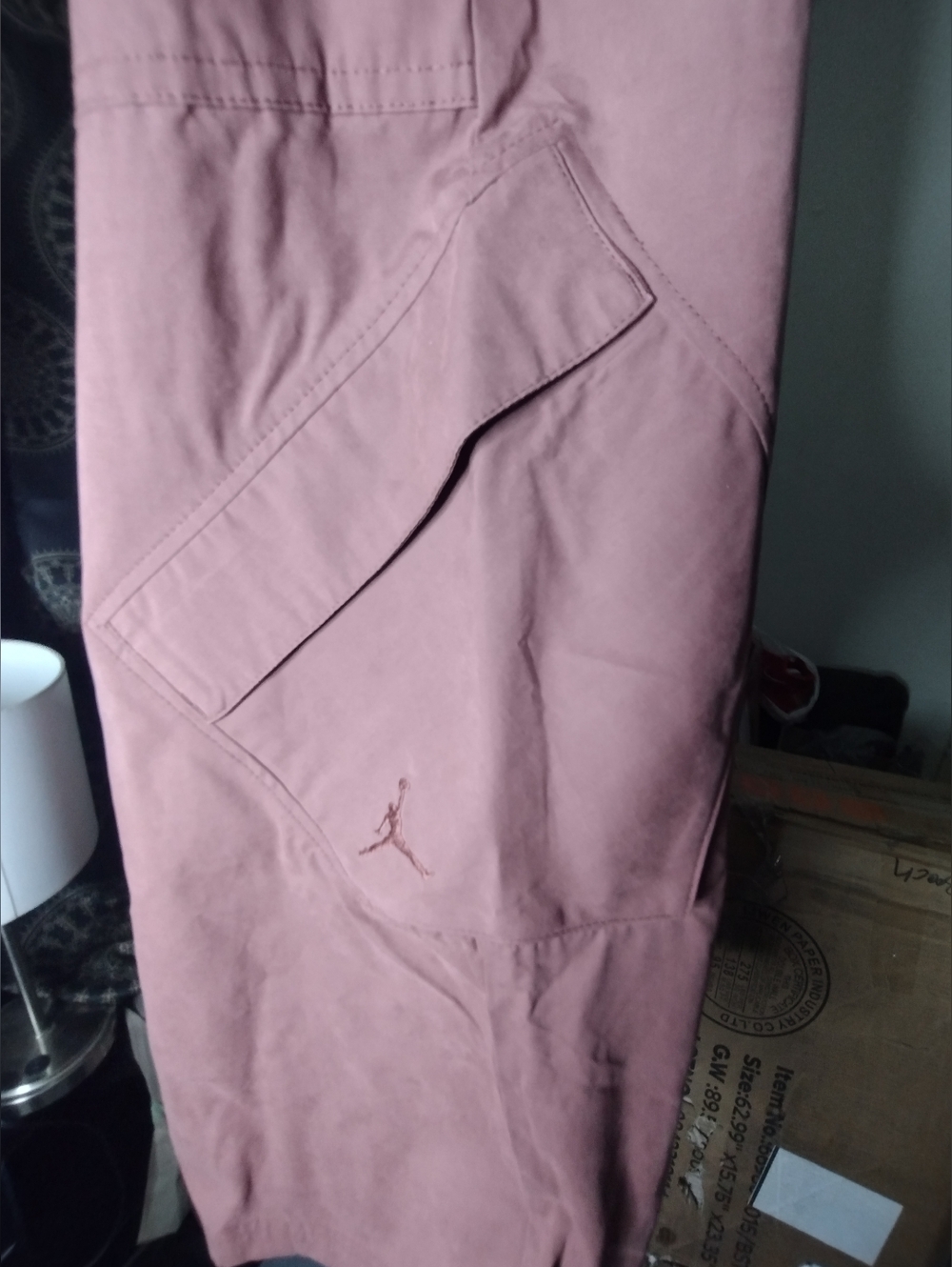 NWT Jordan Dusty Rose Maxi Skirt - Elastic Waist - Picture 2 of 6